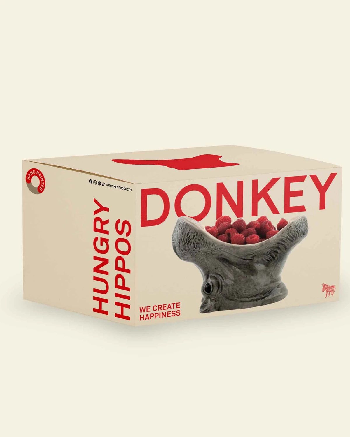 DONKEY Schale Hungry Hippos grau | Bildmaterial bereitgestellt von SHOES.PLEASE.