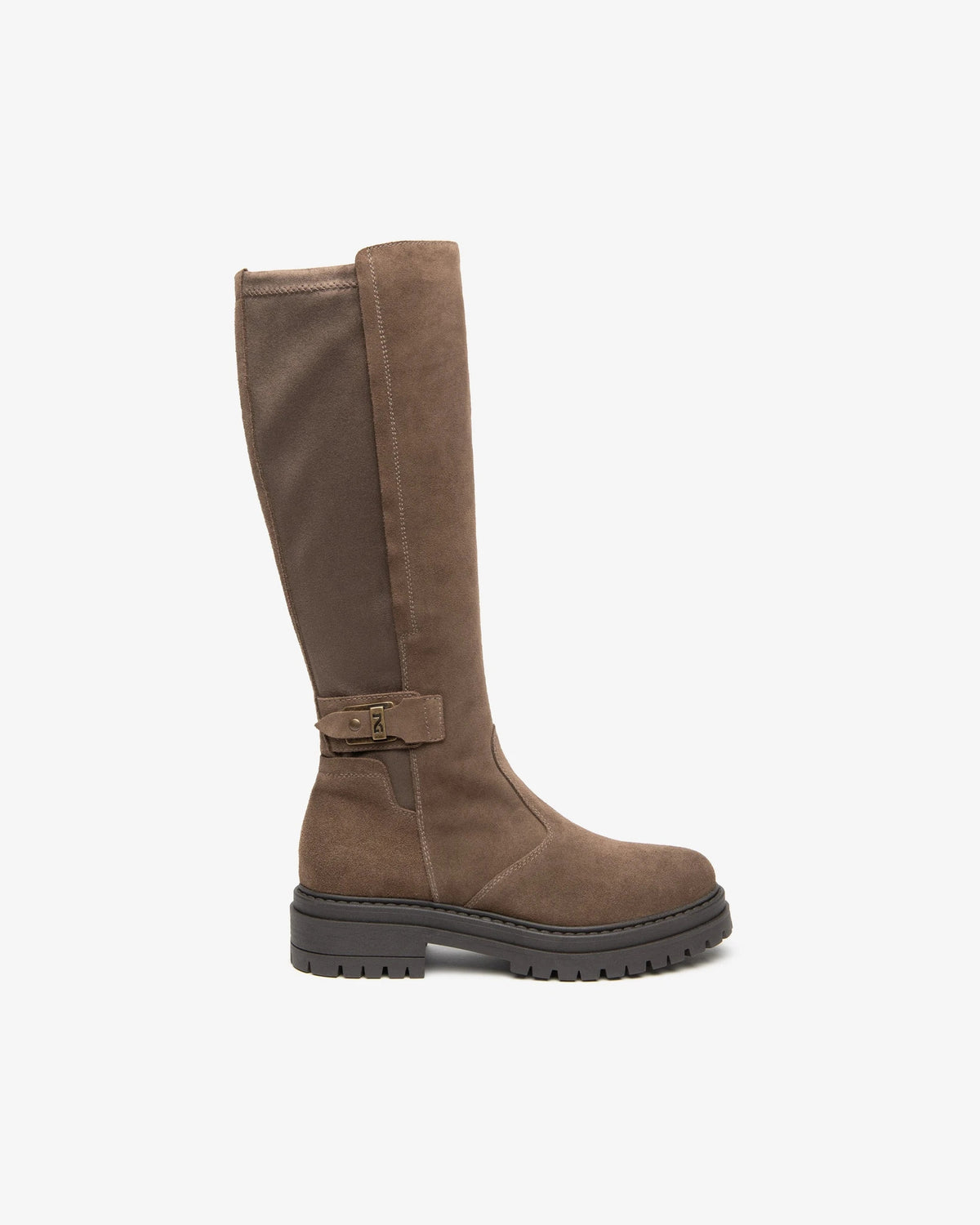 NERO GIARDINI Stiefel Damen I618028D Velour beige | Bildmaterial bereitgestellt von SHOES.PLEASE.
