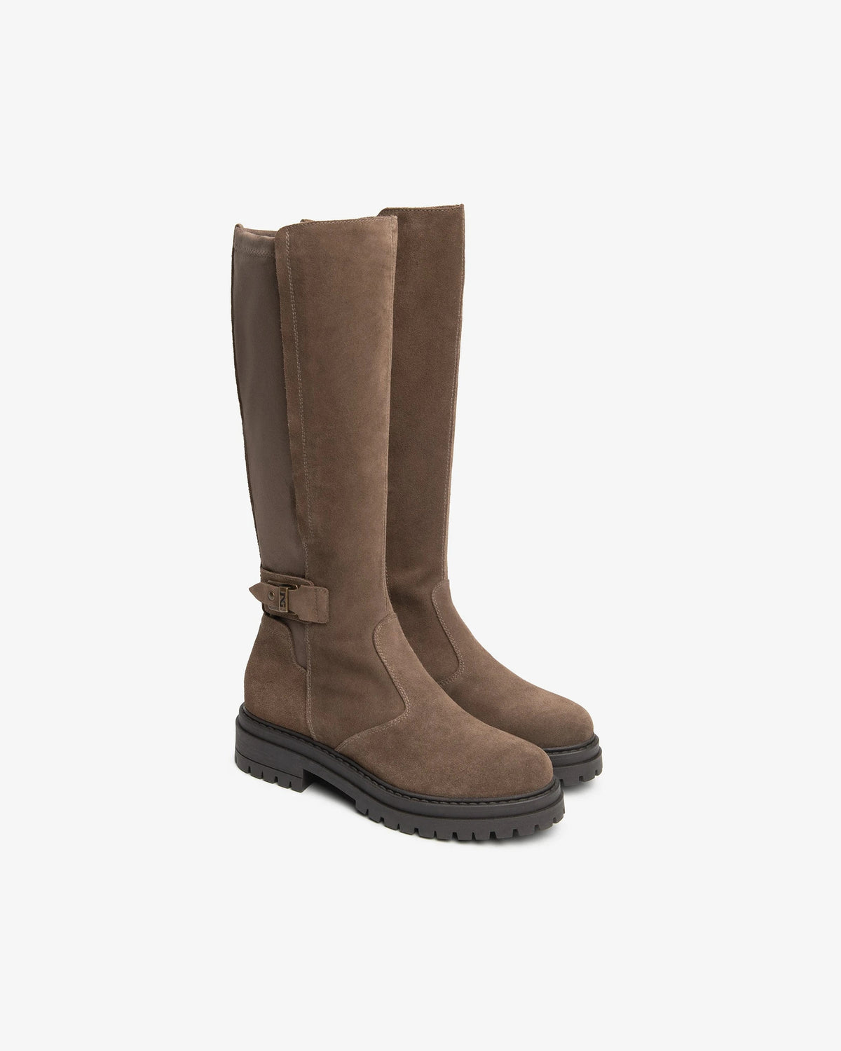 NERO GIARDINI Stiefel Damen I618028D Velour beige | Bildmaterial bereitgestellt von SHOES.PLEASE.