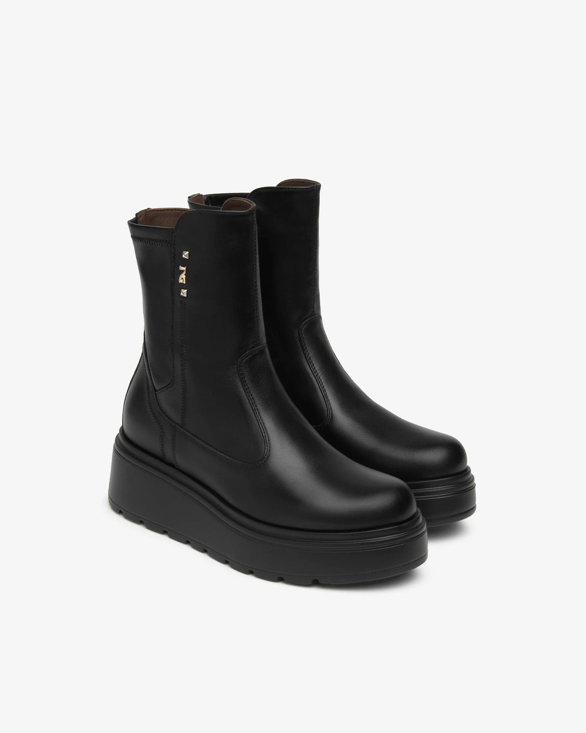 NERO GIARDINI Stiefeletten Damen I618110D Guanto schwarz | Bildmaterial bereitgestellt von SHOES.PLEASE.
