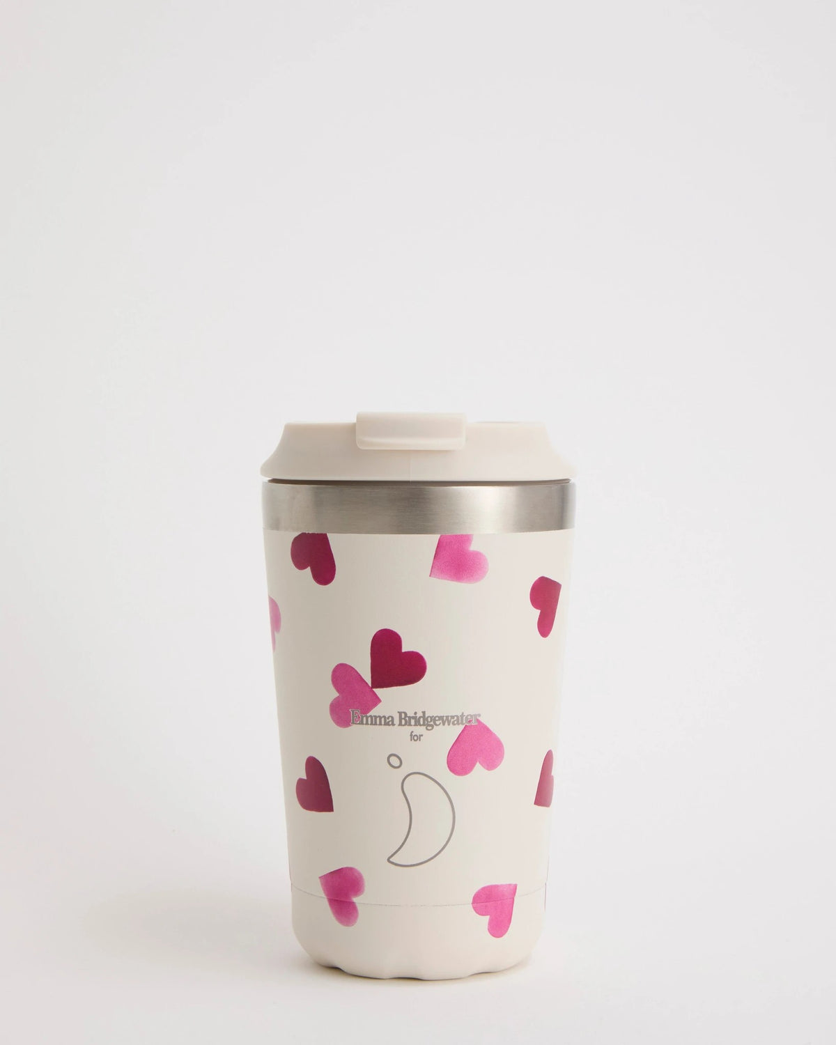 Kaffeebecher mit Henkel 340 ml Emma Bridgewater pink hearts | Bildmaterial bereitgestellt von SHOES.PLEASE.