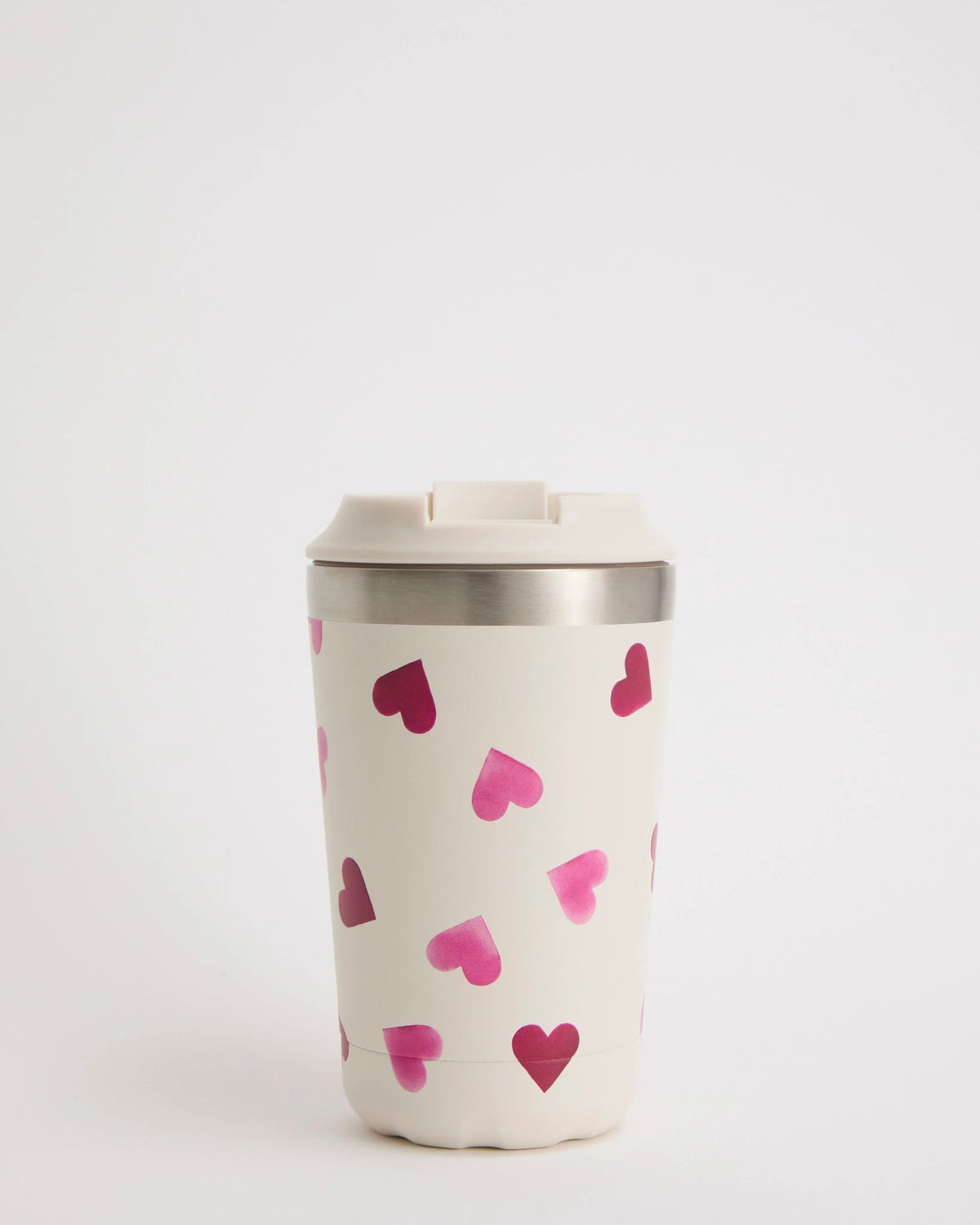 Kaffeebecher mit Henkel 340 ml Emma Bridgewater pink hearts | Bildmaterial bereitgestellt von SHOES.PLEASE.