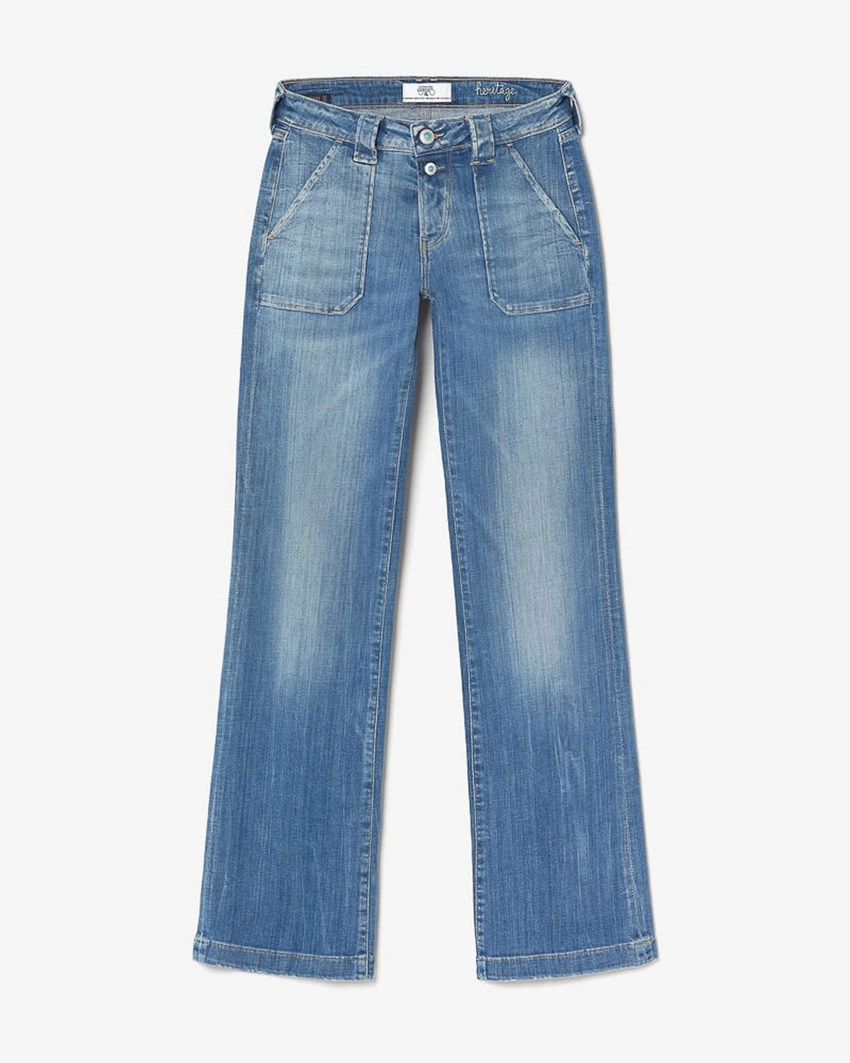 Femme JEAN FLARE blue | Bildmaterial bereitgestellt von SHOES.PLEASE.