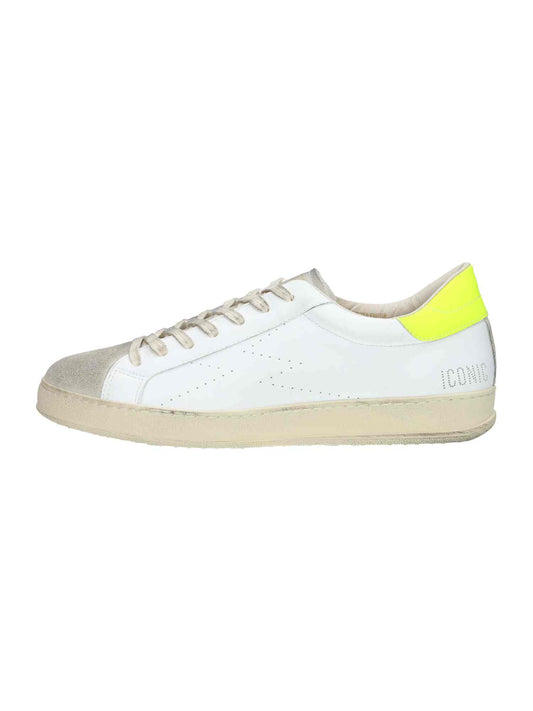Iconic Neon Yellow Rubber White Iconic white yellow