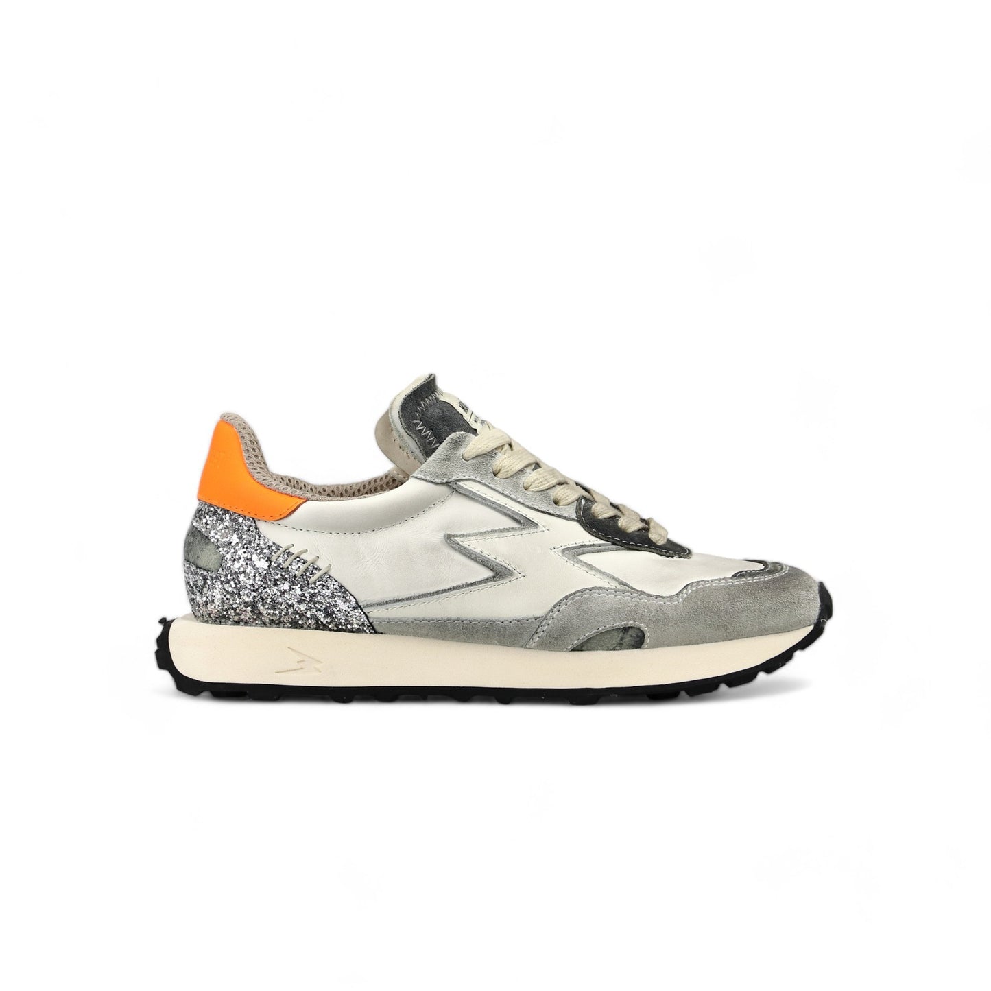 Hype Neon Orange White Leather white | Bildmaterial bereitgestellt von SHOES.PLEASE.