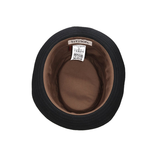 Pork Pie Wool schwarz