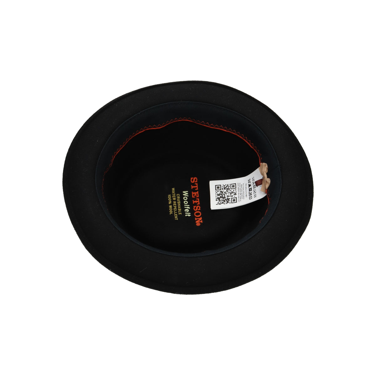 Pork Pie Woolfelt schwarz rot | Bildmaterial bereitgestellt von SHOES.PLEASE.