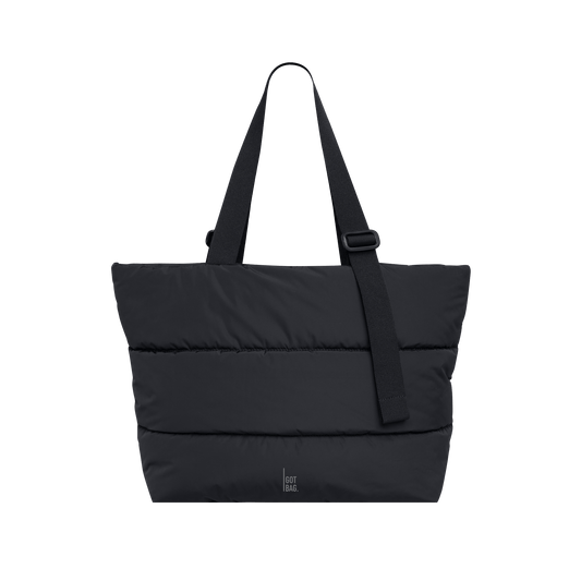 Puffer Tote Bag black