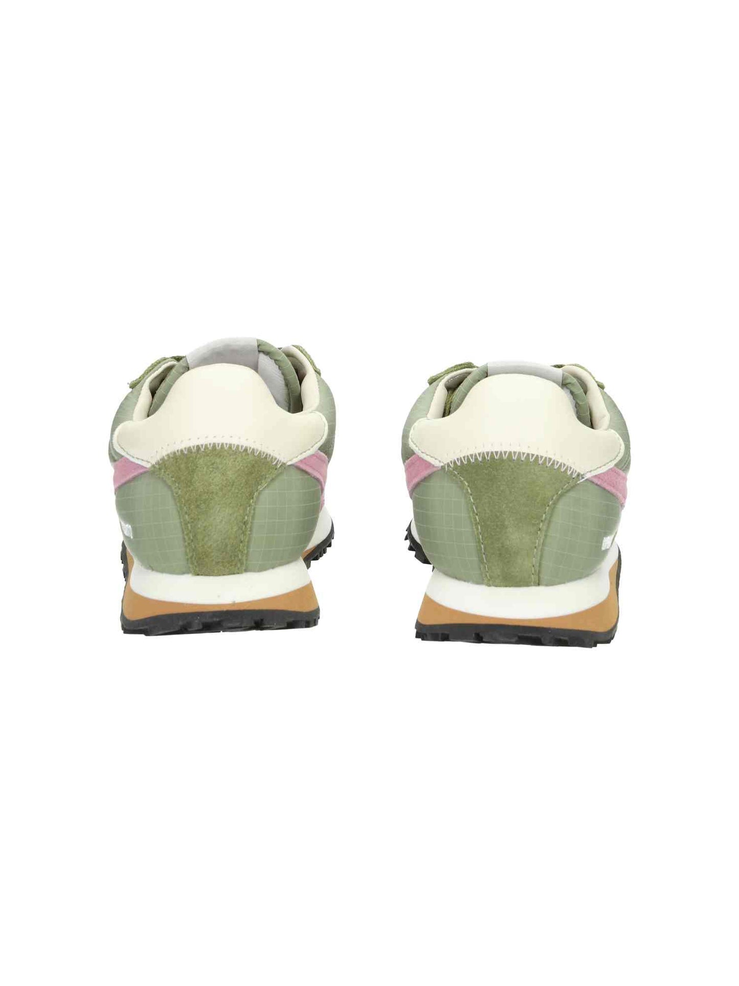 W Powder Pink Logo And Details khaki green | Bildmaterial bereitgestellt von SHOES.PLEASE.