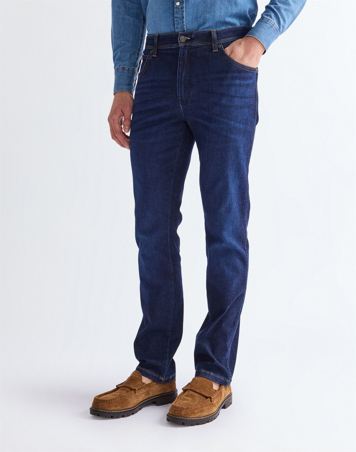 Texas Rustic navy denim blue | Bildmaterial bereitgestellt von SHOES.PLEASE.