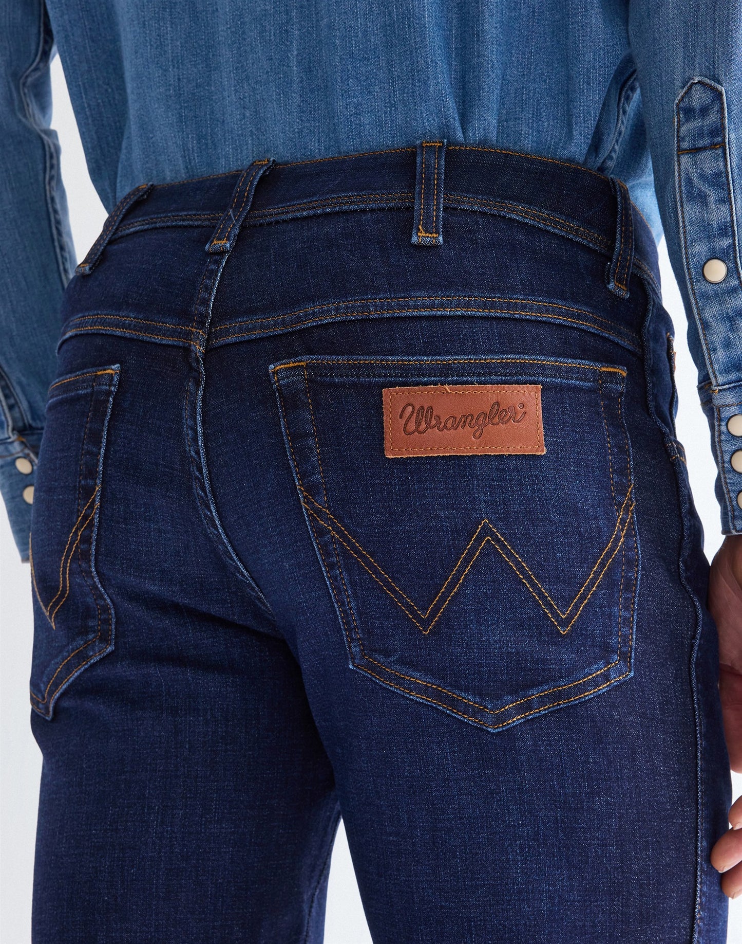 Texas Rustic navy denim blue | Bildmaterial bereitgestellt von SHOES.PLEASE.