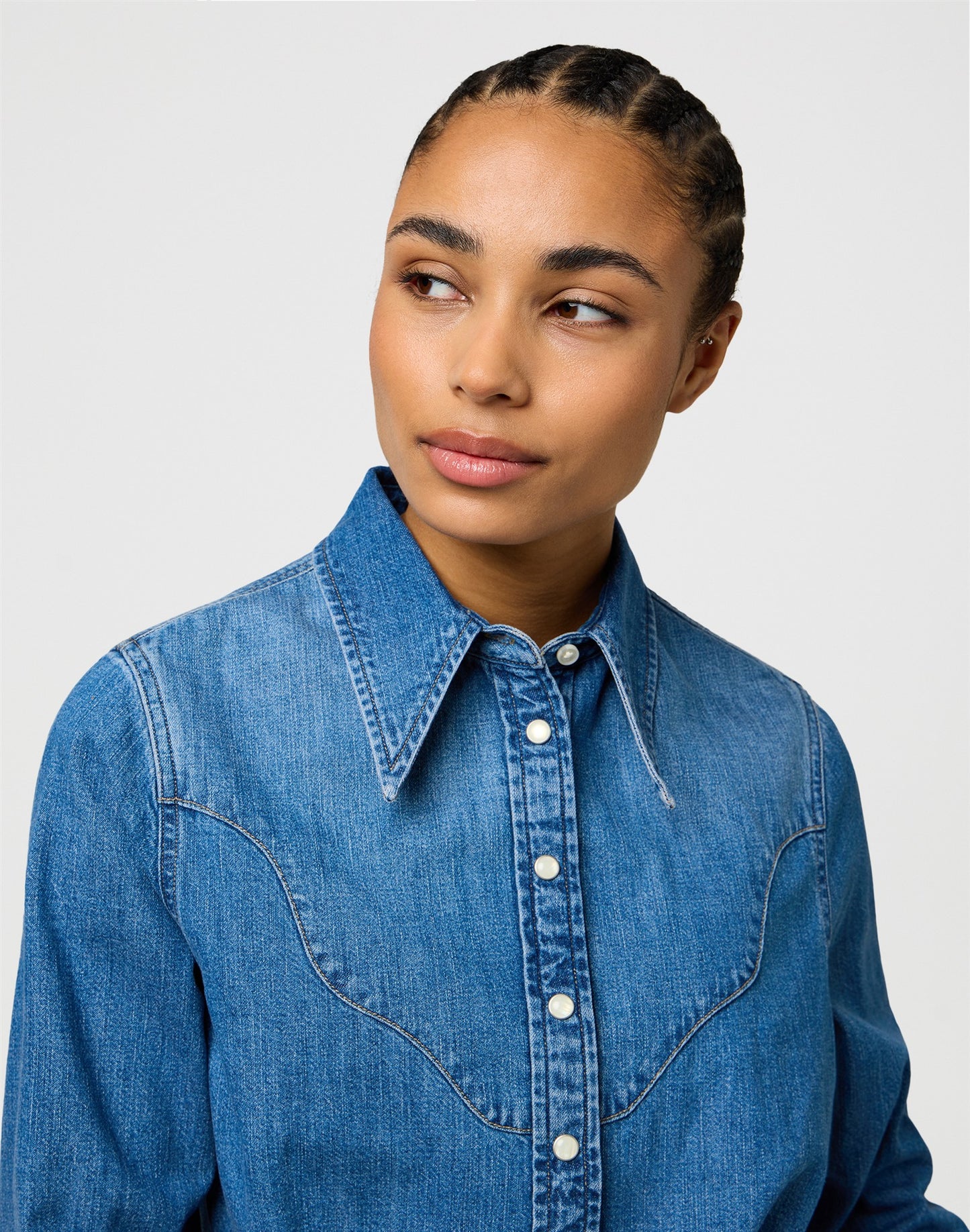 FEMME PEPLUM SHIRT light hand | Bildmaterial bereitgestellt von SHOES.PLEASE.