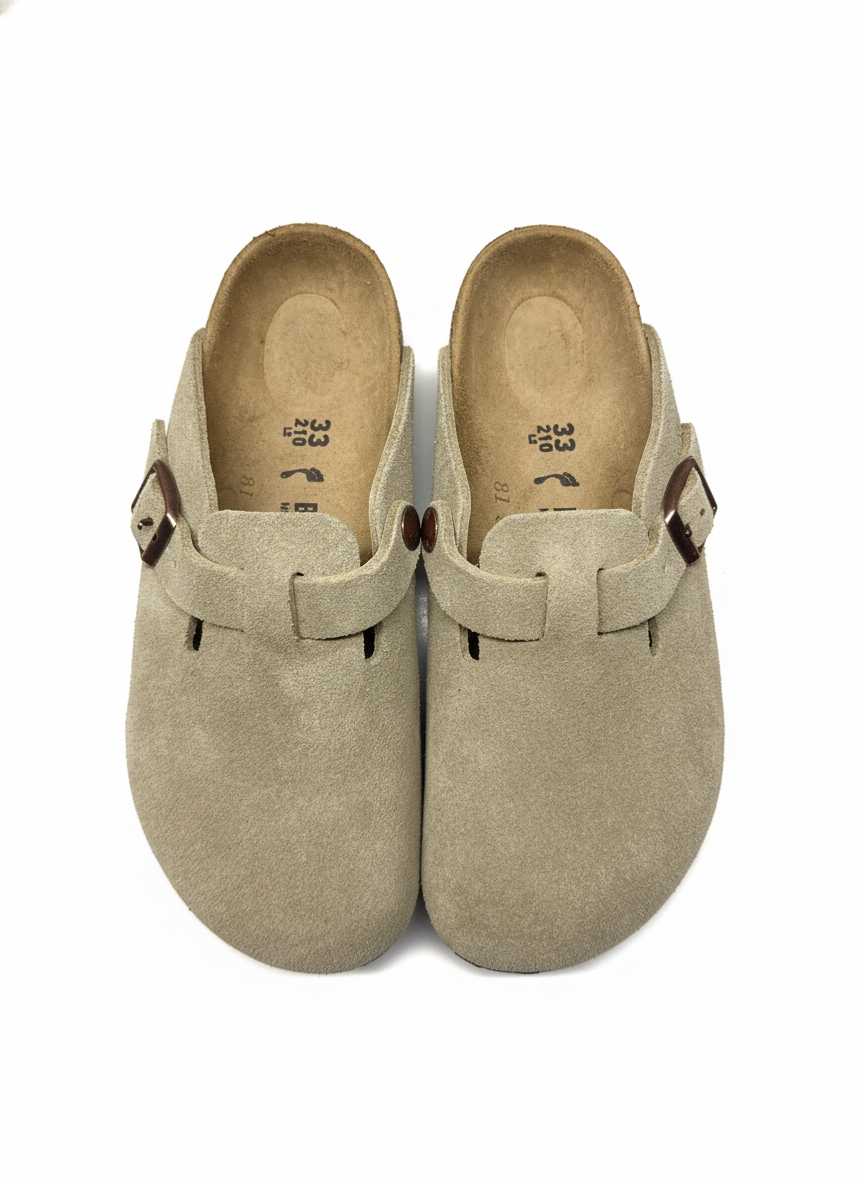 Boston Kids BS Suede Leather Narrow taupe | Bildmaterial bereitgestellt von SHOES.PLEASE.