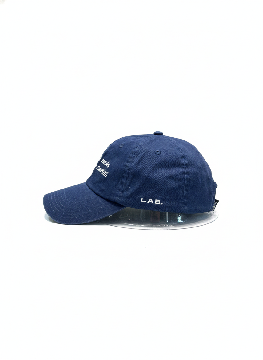 AFTERHOURS - DAD CAP blue | Bildmaterial bereitgestellt von SHOES.PLEASE.