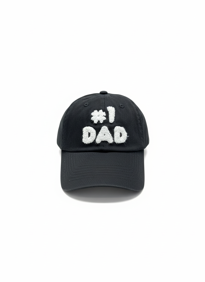 #1 - DAD CAP black | Bildmaterial bereitgestellt von SHOES.PLEASE.