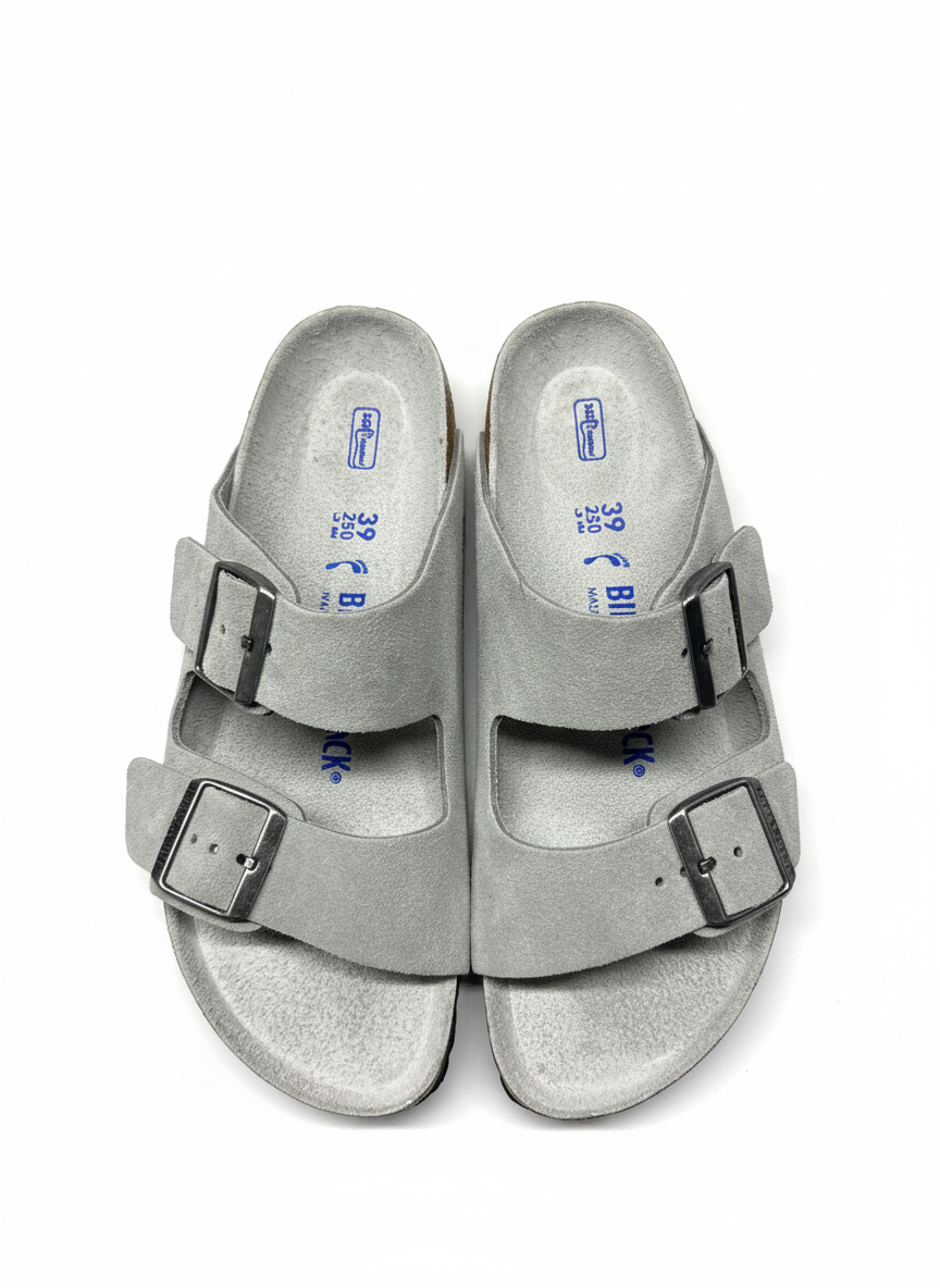 Arizona Soft Footbed Suede Leather Unisex Narrow pure sage tonal fb | Bildmaterial bereitgestellt von SHOES.PLEASE.