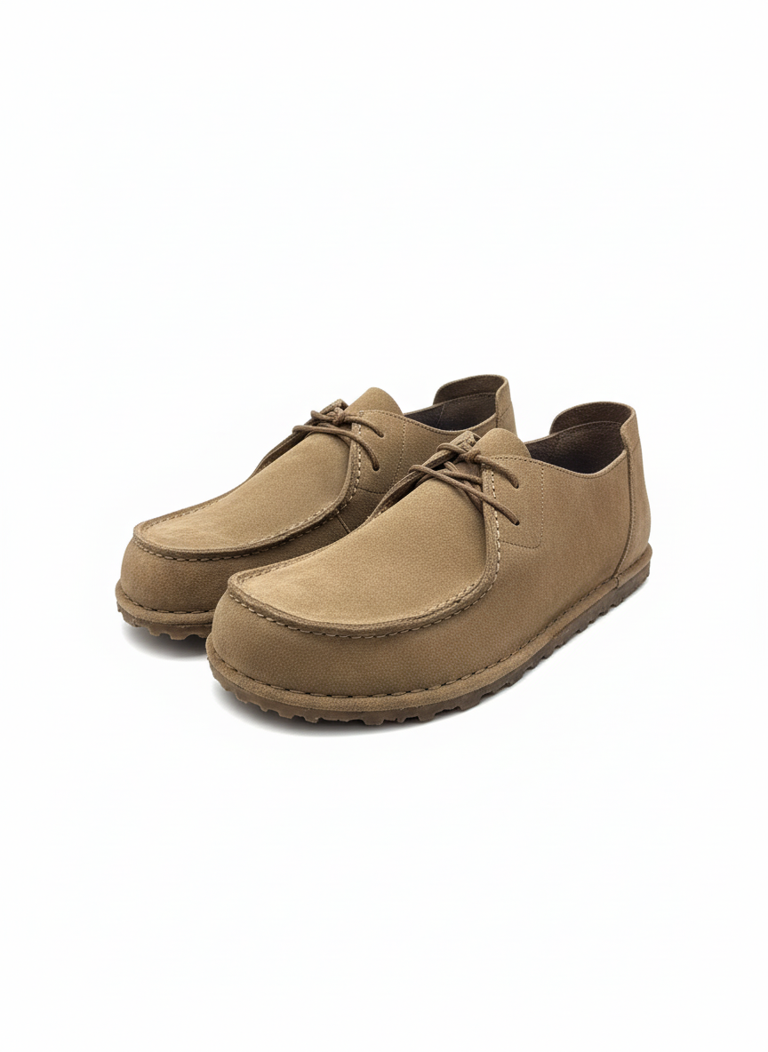 Utti Lace Suede Leather Regular gray taupe | Bildmaterial bereitgestellt von SHOES.PLEASE.