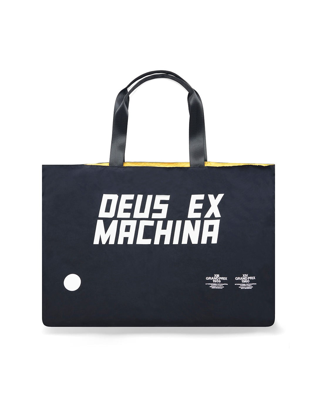 Mini Reversible Tote Bag black-spectra yellow | Bildmaterial bereitgestellt von SHOES.PLEASE.