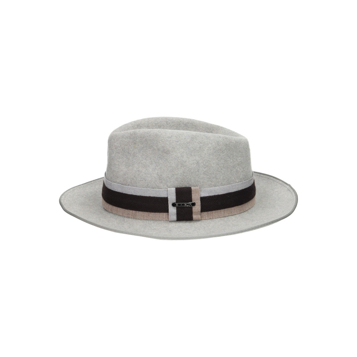 Fedora Melange Furfelt hellgrau | Bildmaterial bereitgestellt von SHOES.PLEASE.