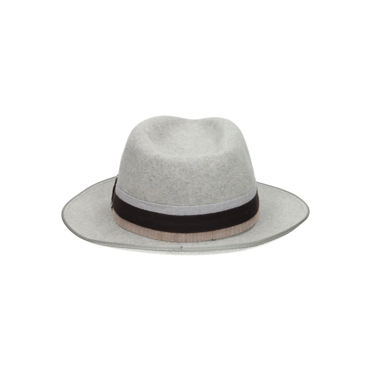 Fedora Melange Furfelt hellgrau | Bildmaterial bereitgestellt von SHOES.PLEASE.