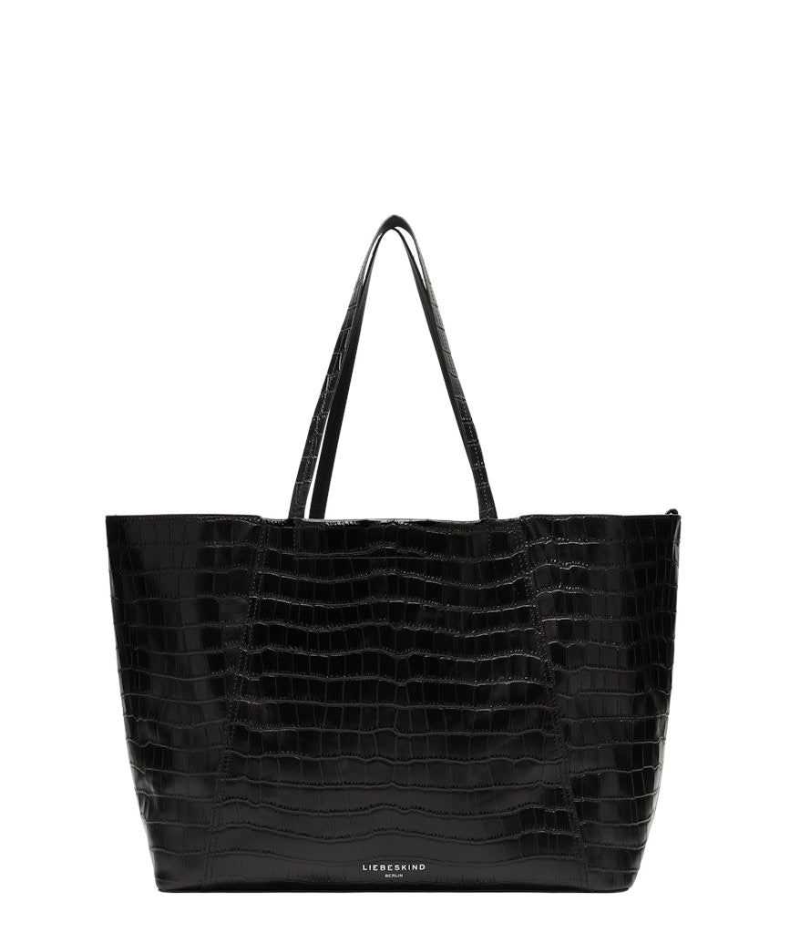 Chudy Shopper L New Croco black | Bildmaterial bereitgestellt von SHOES.PLEASE.