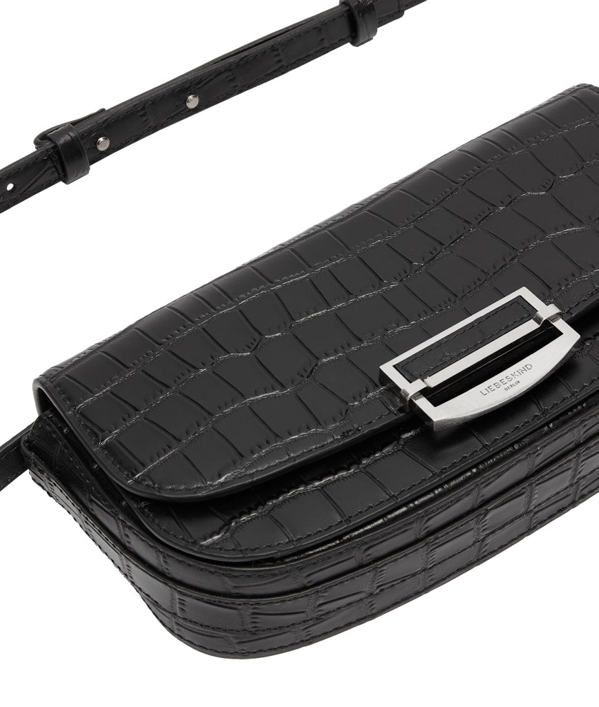 Ezra Crossbody S New Croco black | Bildmaterial bereitgestellt von SHOES.PLEASE.