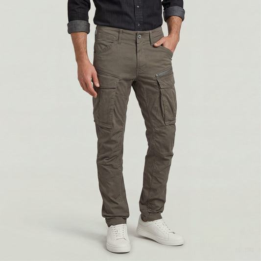 Rovic Zip 3D Tapered Pants gs grey