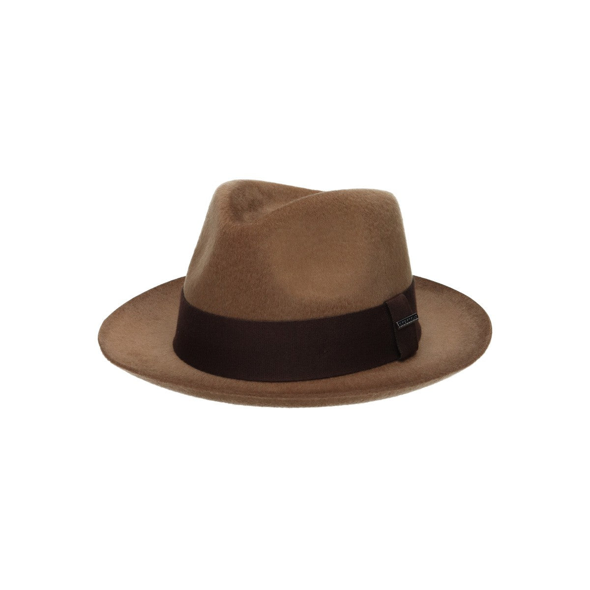 Fedora Woolfelt Suede hellbraun | Bildmaterial bereitgestellt von SHOES.PLEASE.
