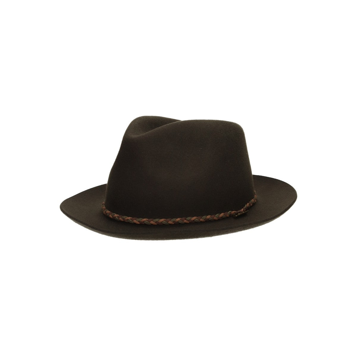 Fedora Woolfelt dried herb braun | Bildmaterial bereitgestellt von SHOES.PLEASE.