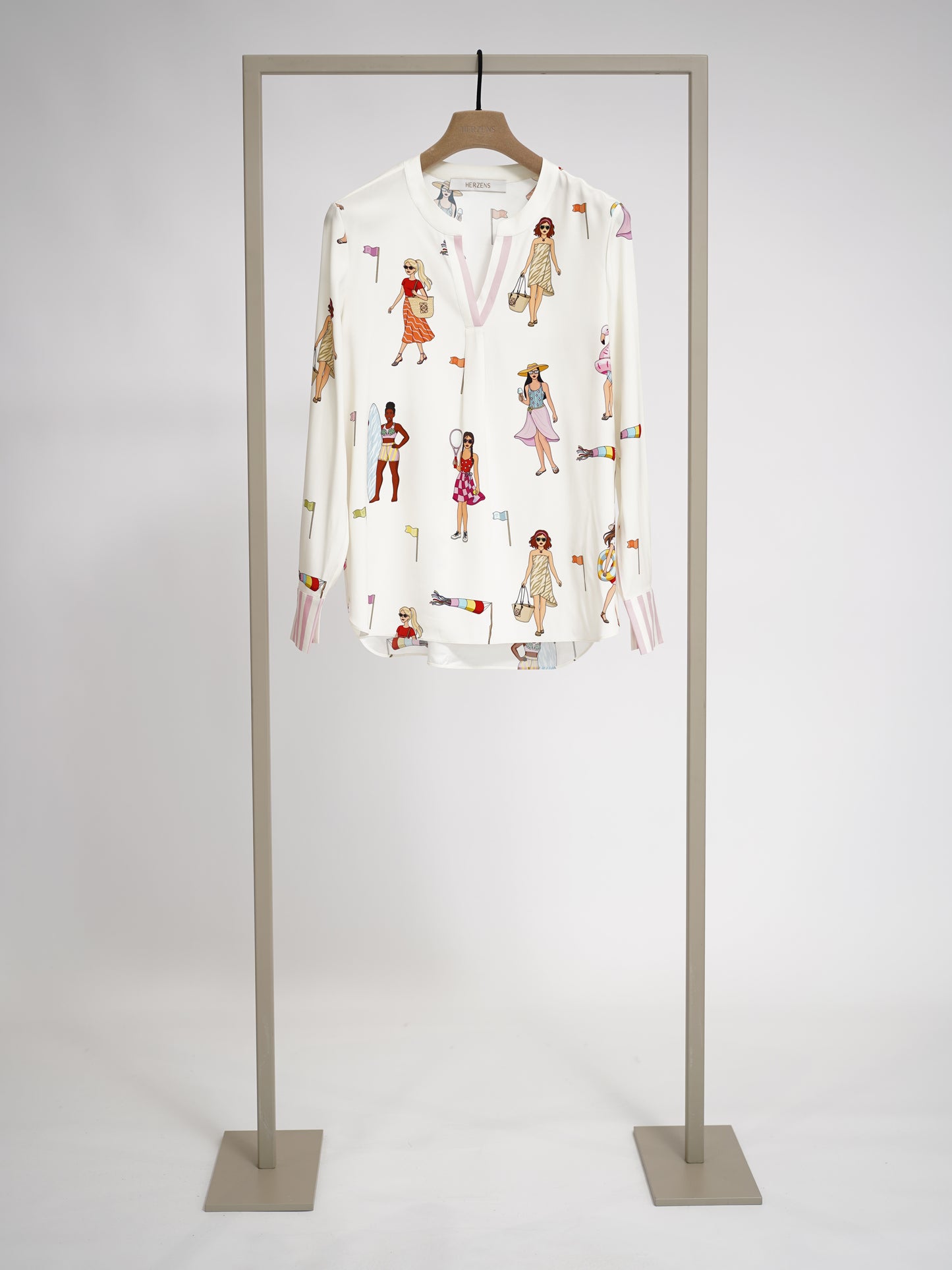 Bluse light creamy multi light creamy multi | Bildmaterial bereitgestellt von SHOES.PLEASE.