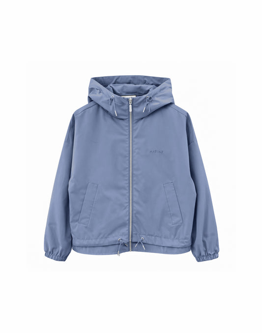 Layer Look Light Jacket slate blue