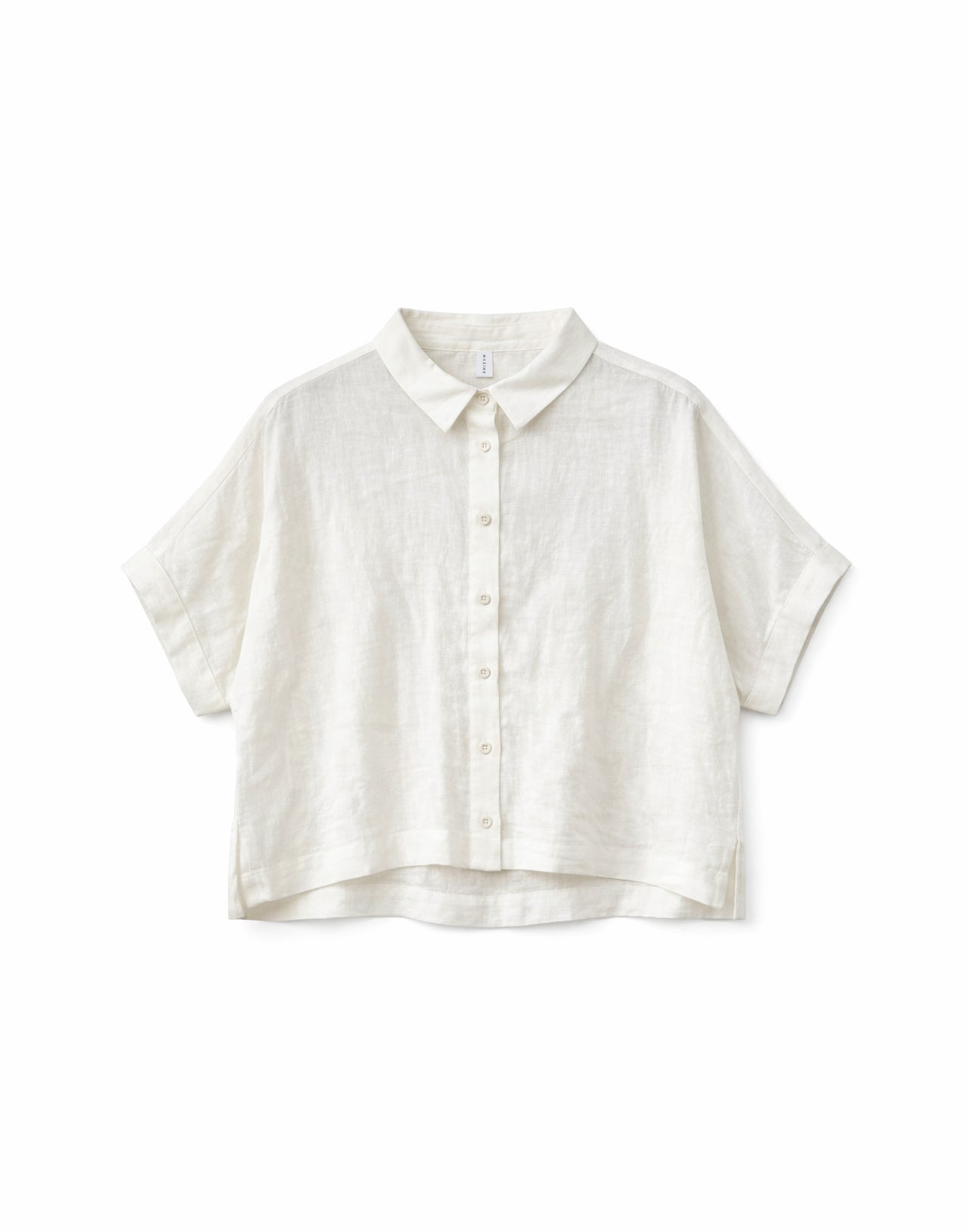 Short Sleeve Linen Shirt bright white | Bildmaterial bereitgestellt von SHOES.PLEASE.