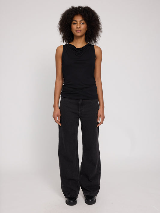 Ecovero Viscose Top black