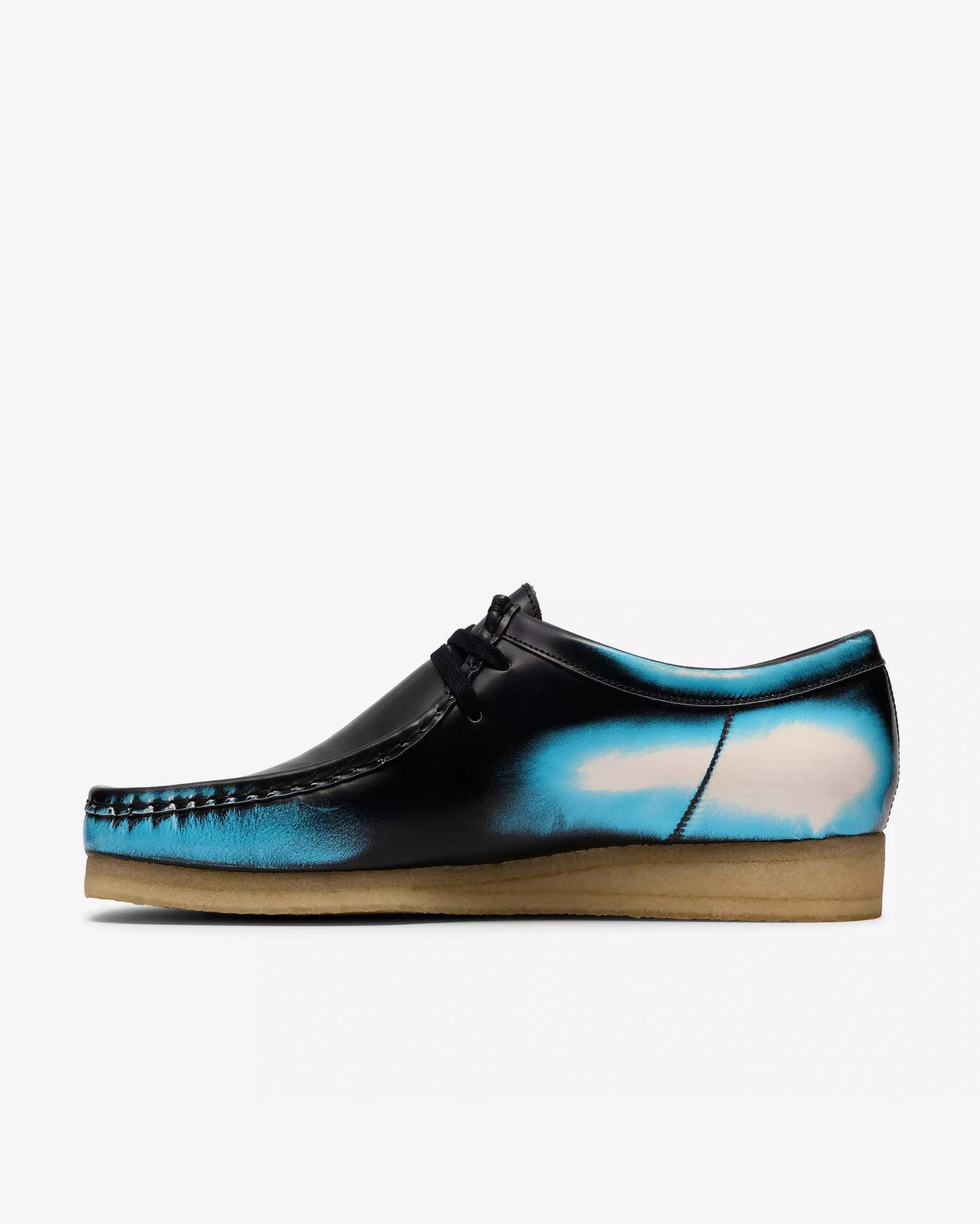 Mens Wallabee black brush off | Bildmaterial bereitgestellt von SHOES.PLEASE.