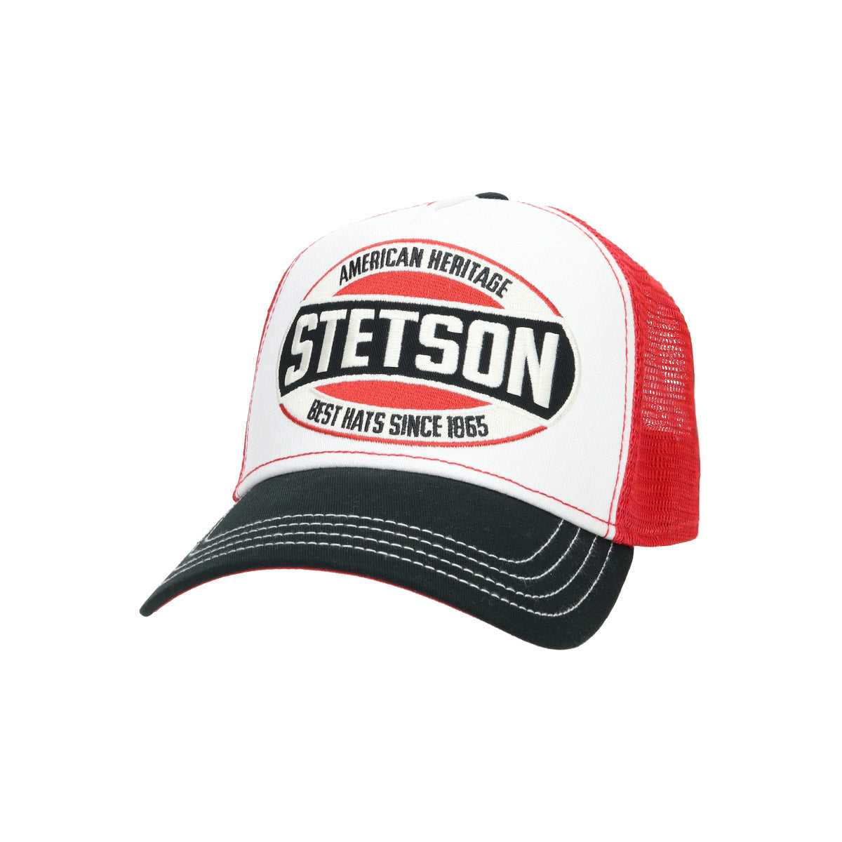 Trucker Cap American Heritage schwarz rot weiß | Bildmaterial bereitgestellt von SHOES.PLEASE.