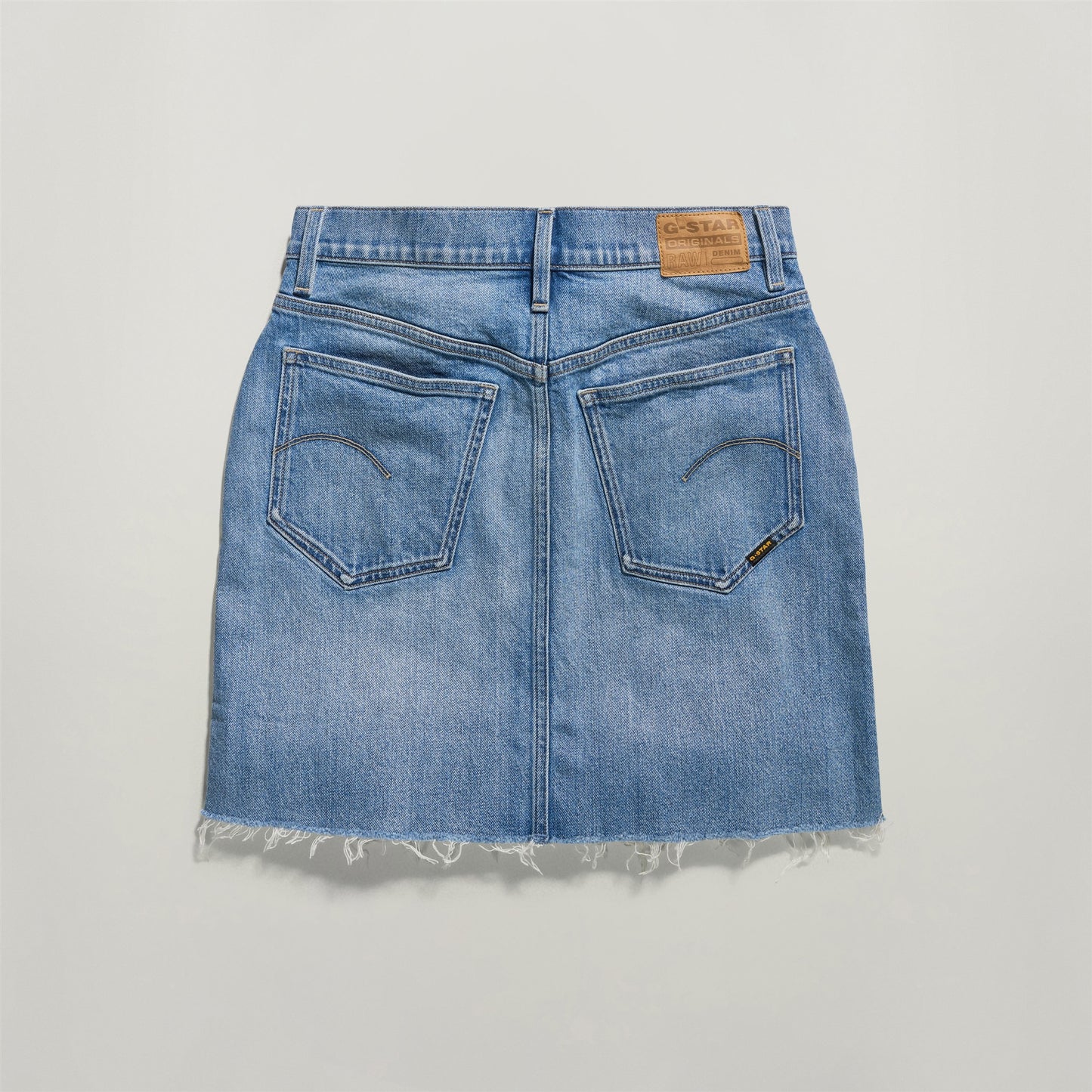 Viktoria Short Skirt Raw Edge wmn blue | Bildmaterial bereitgestellt von SHOES.PLEASE.