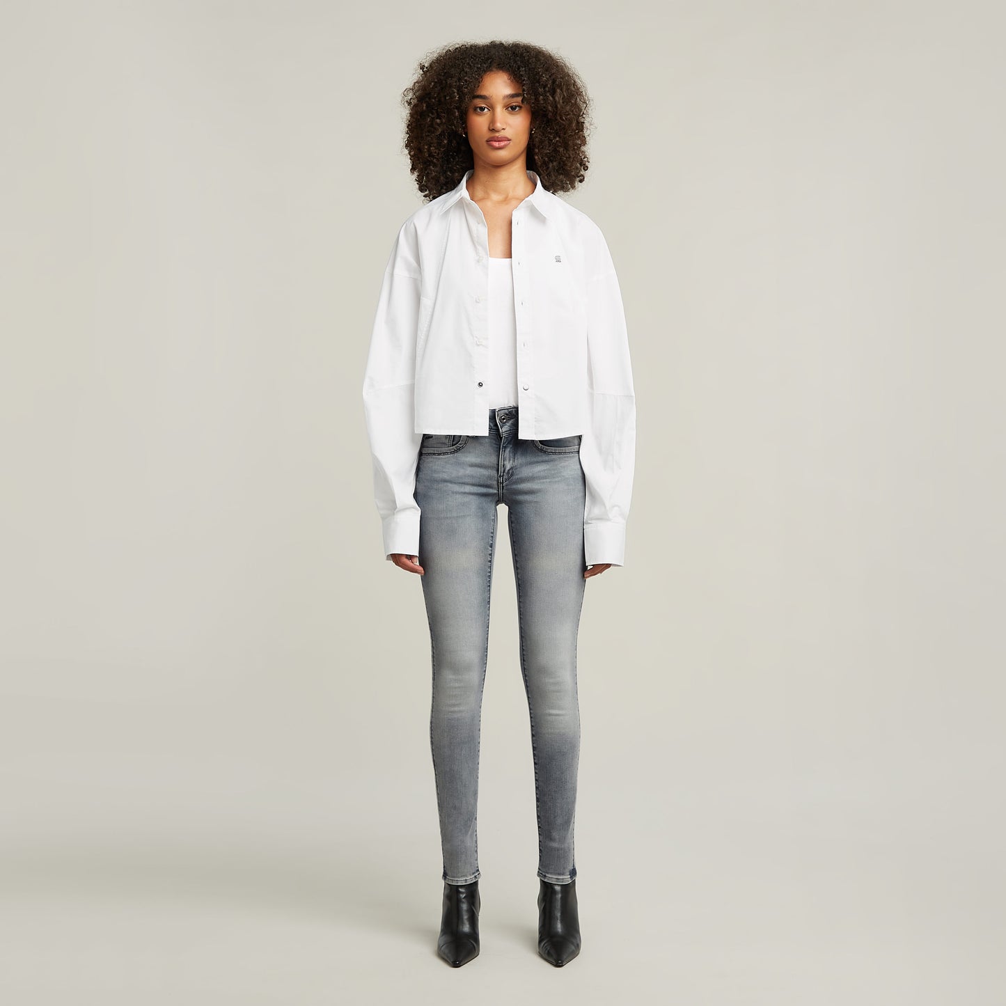 Lynn Skinny Wmn faded industrial grey | Bildmaterial bereitgestellt von SHOES.PLEASE.