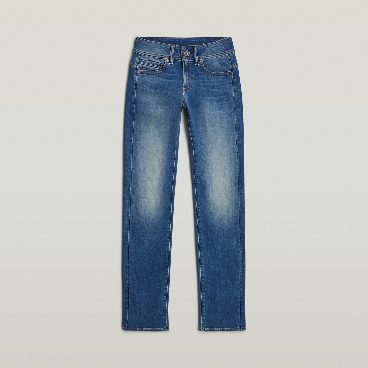 Midge Straight Wmn medium indigo aged | Bildmaterial bereitgestellt von SHOES.PLEASE.