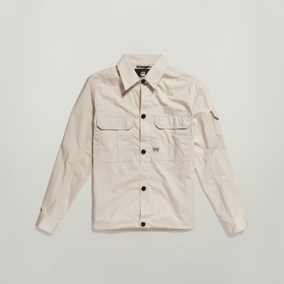 2 Pocket Relaxed Shirt L/S whitebait | Bildmaterial bereitgestellt von SHOES.PLEASE.