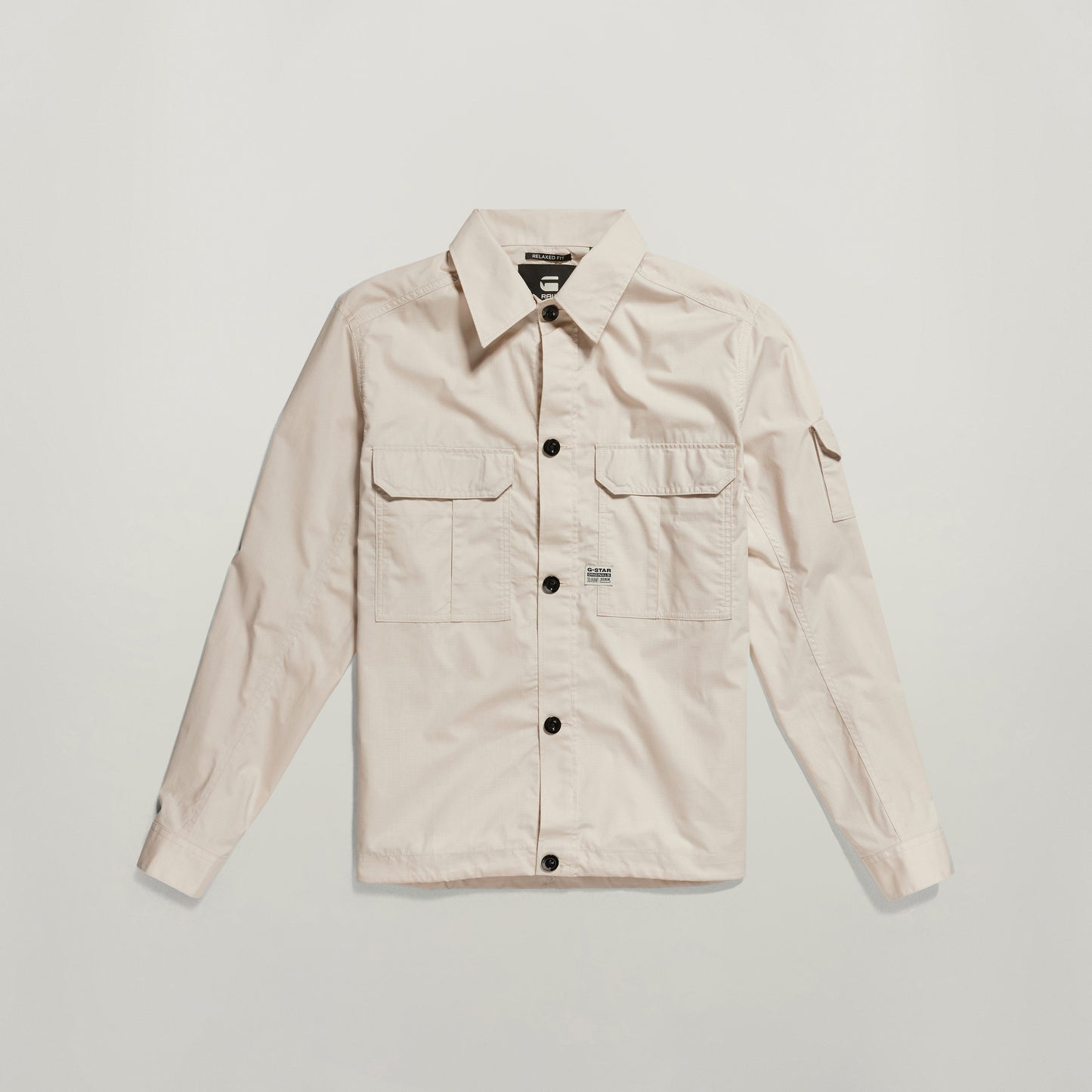 2 Pocket Relaxed Shirt L/S whitebait | Bildmaterial bereitgestellt von SHOES.PLEASE.