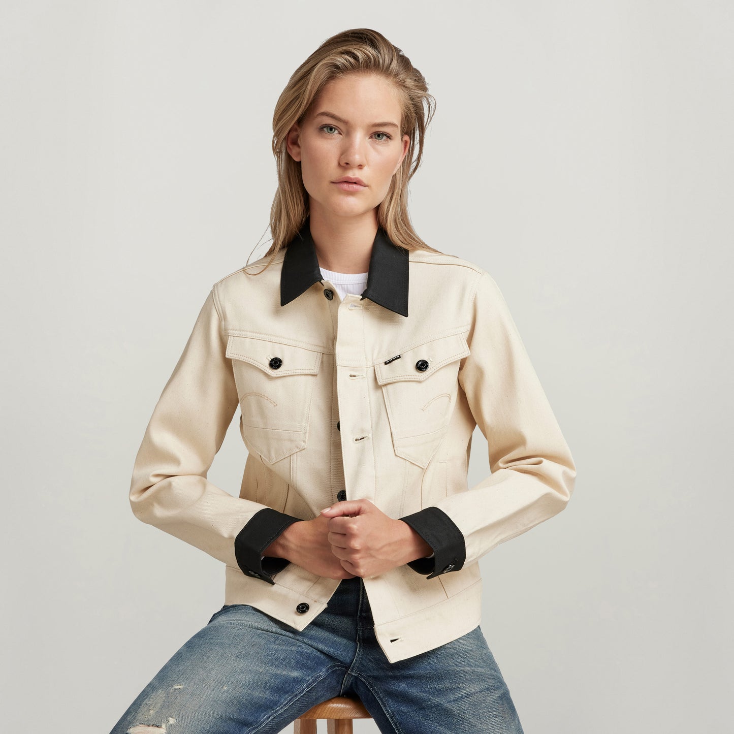 Arc 3D Jacket PM ecru | Bildmaterial bereitgestellt von SHOES.PLEASE.