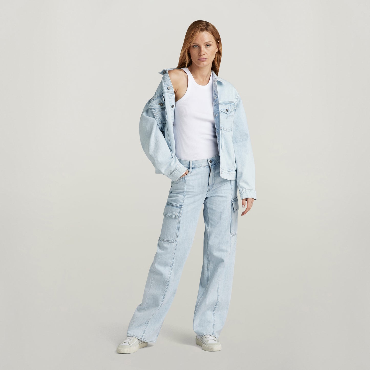 Relaxed Denim Jacket Wmn blue | Bildmaterial bereitgestellt von SHOES.PLEASE.