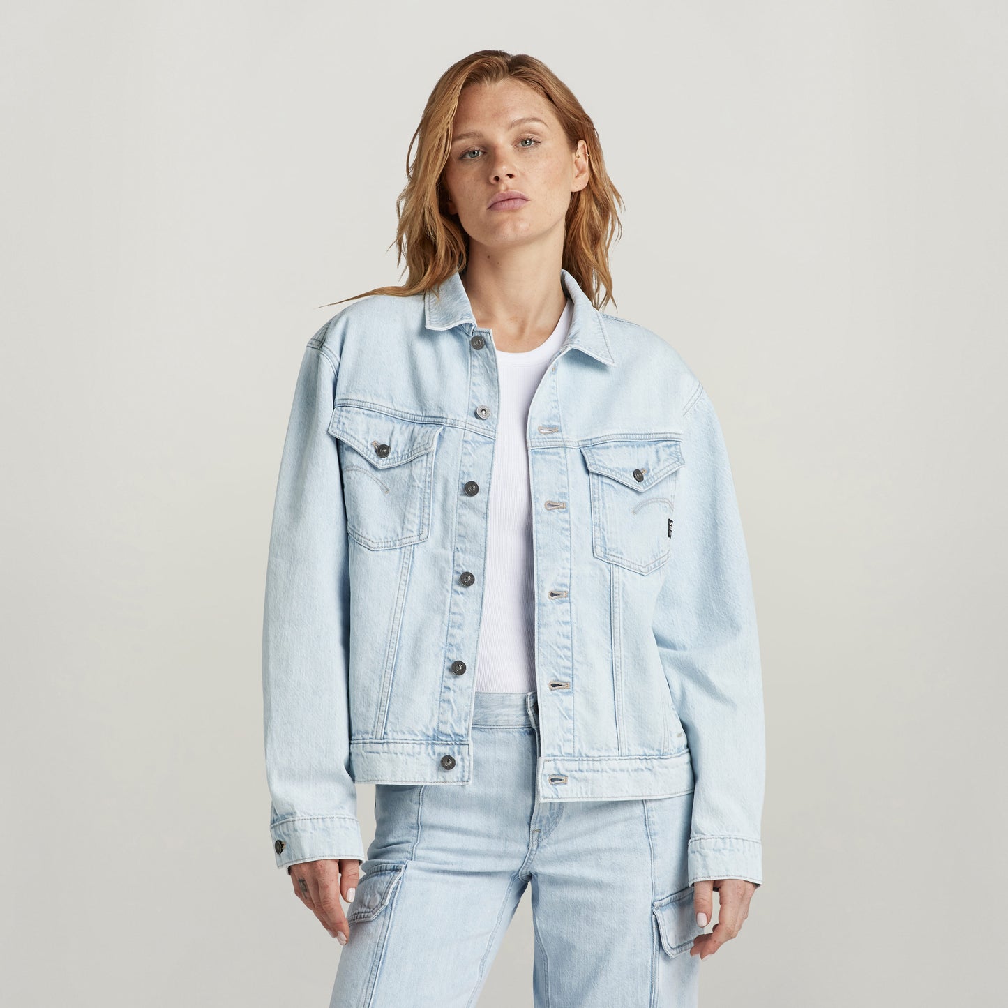 Relaxed Denim Jacket Wmn blue | Bildmaterial bereitgestellt von SHOES.PLEASE.