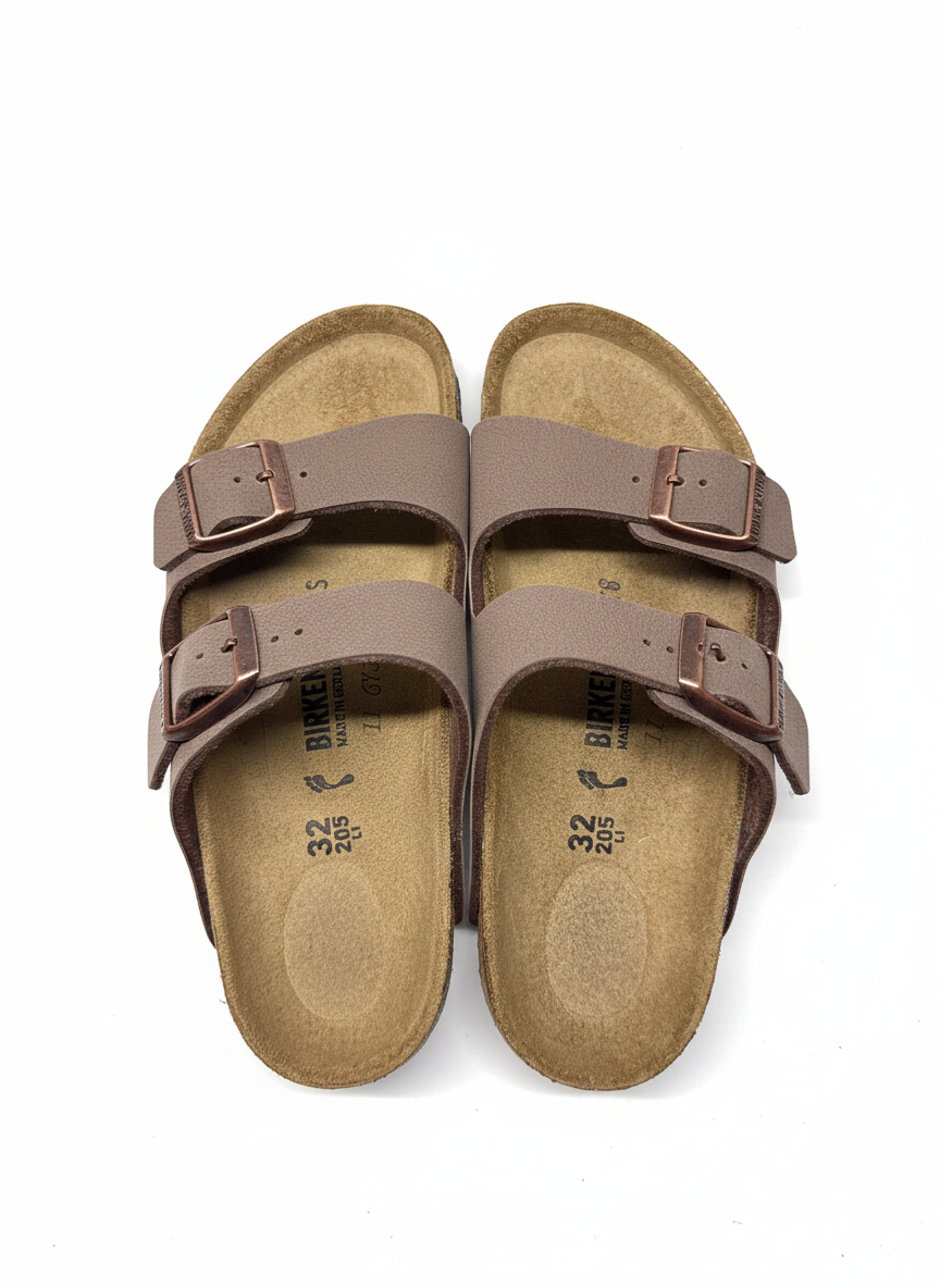 Arizona Kids Birko-Flor Birkibuc Narrow mocha | Bildmaterial bereitgestellt von SHOES.PLEASE.