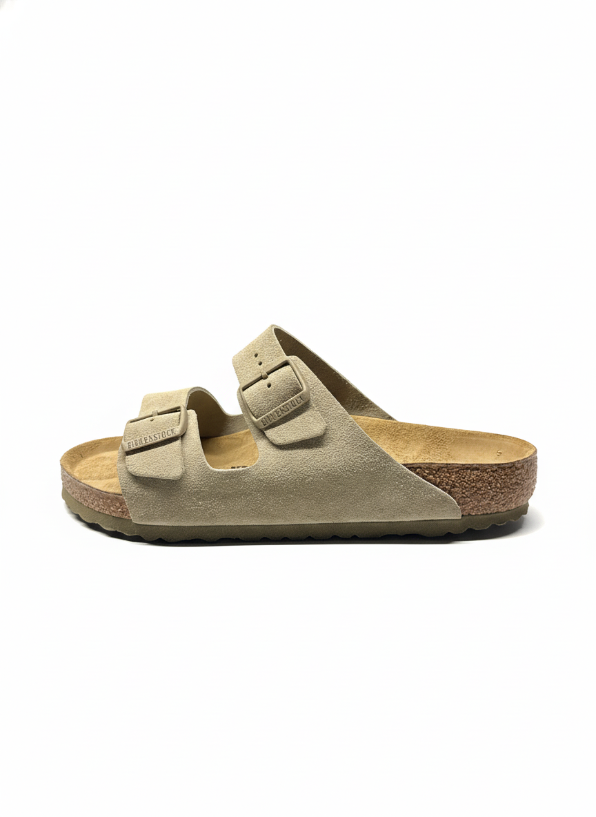 Arizona Suede Leather Unisex Regular faded khaki | Bildmaterial bereitgestellt von SHOES.PLEASE.