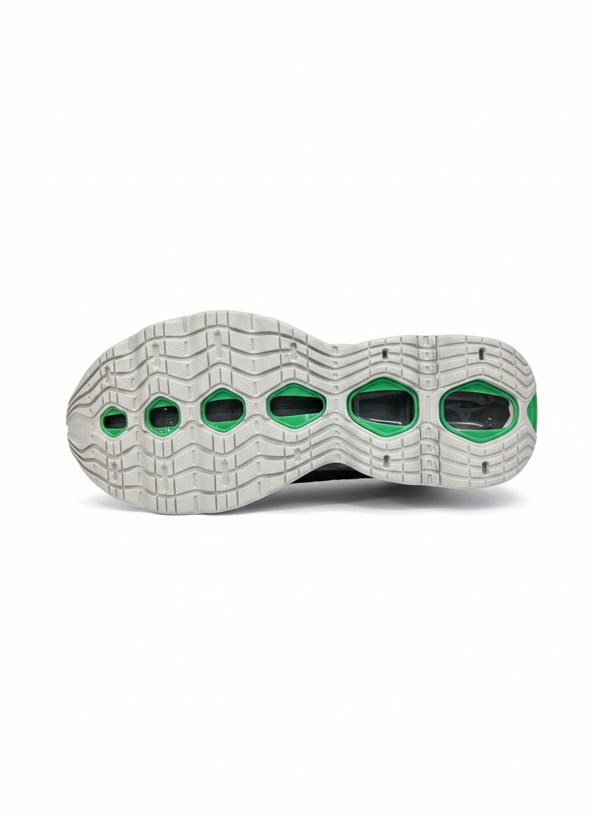 SHOE WAVE PROPHECY 13.2 harbor mist/black/vibrant green | Bildmaterial bereitgestellt von SHOES.PLEASE.
