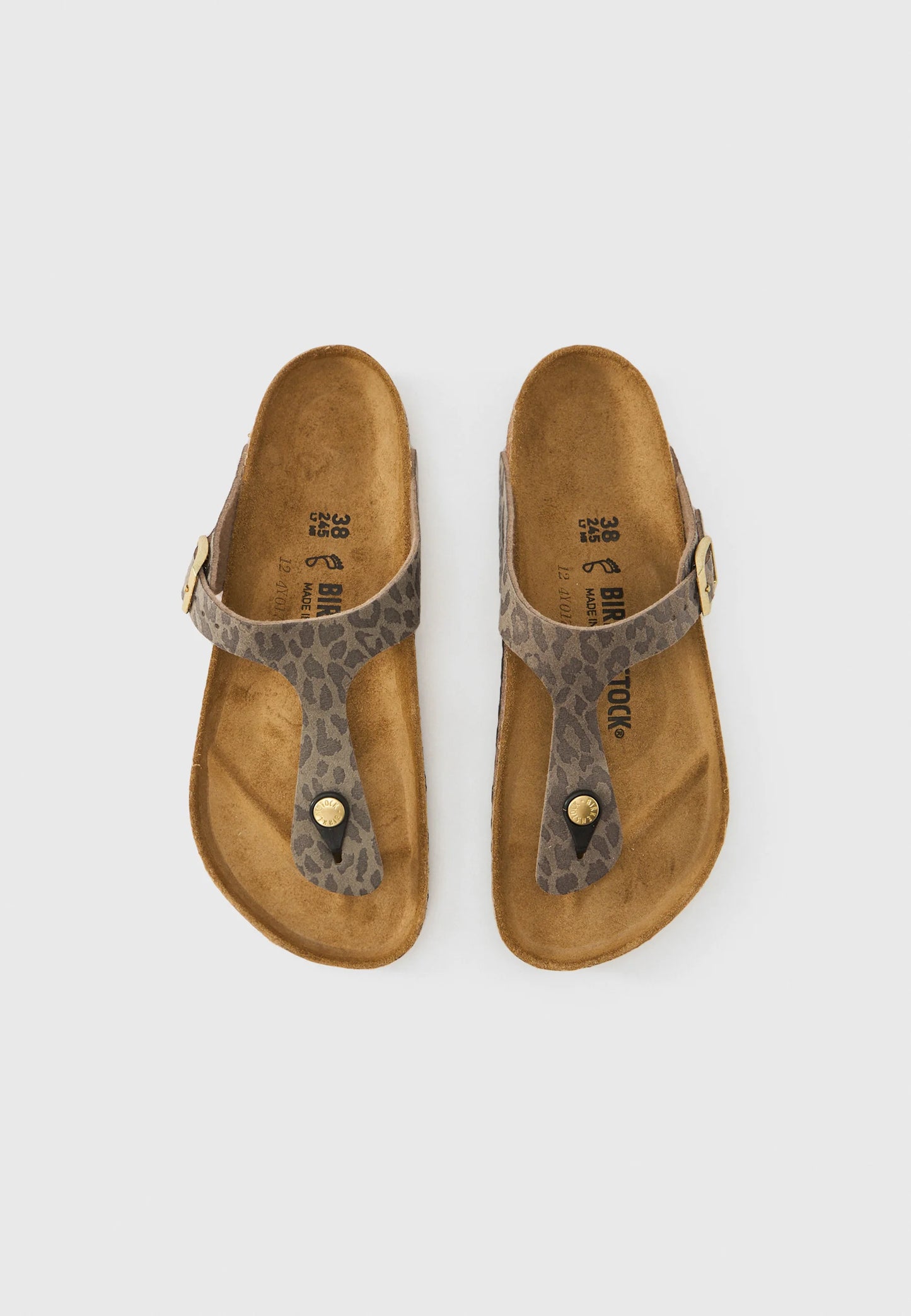 Gizeh Synthetics Women Regular syn leo grey taupe | Bildmaterial bereitgestellt von SHOES.PLEASE.