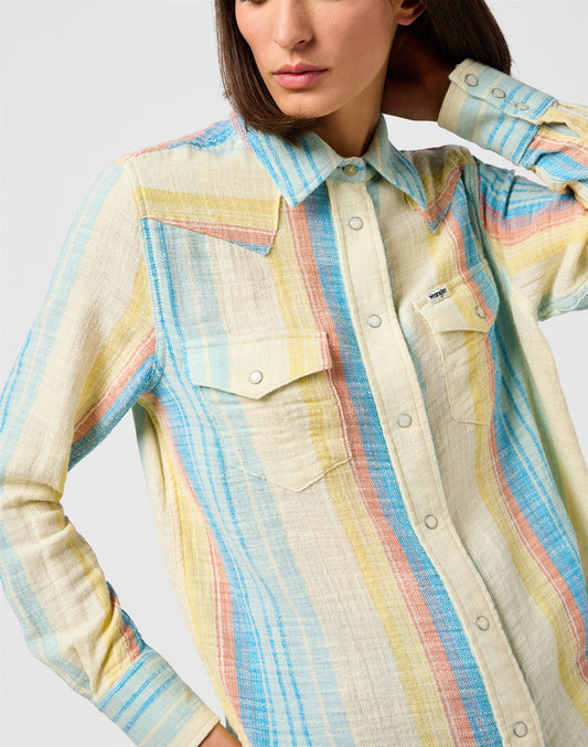 WESTERN_SHIRT DREAM_blue