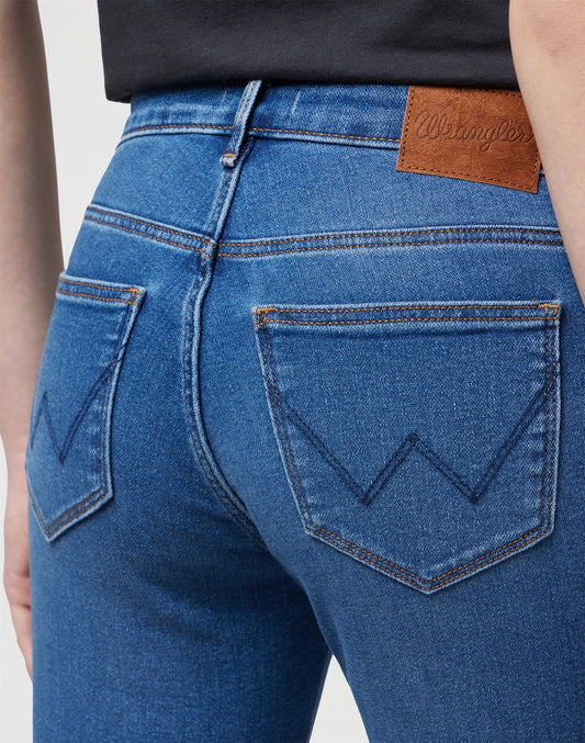 BOOTCUT CAMELLIA medium denim