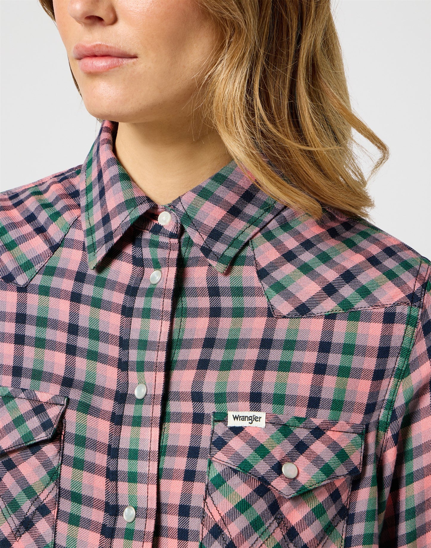 WESTERN_SHIRT PEACH rasberry | Bildmaterial bereitgestellt von SHOES.PLEASE.